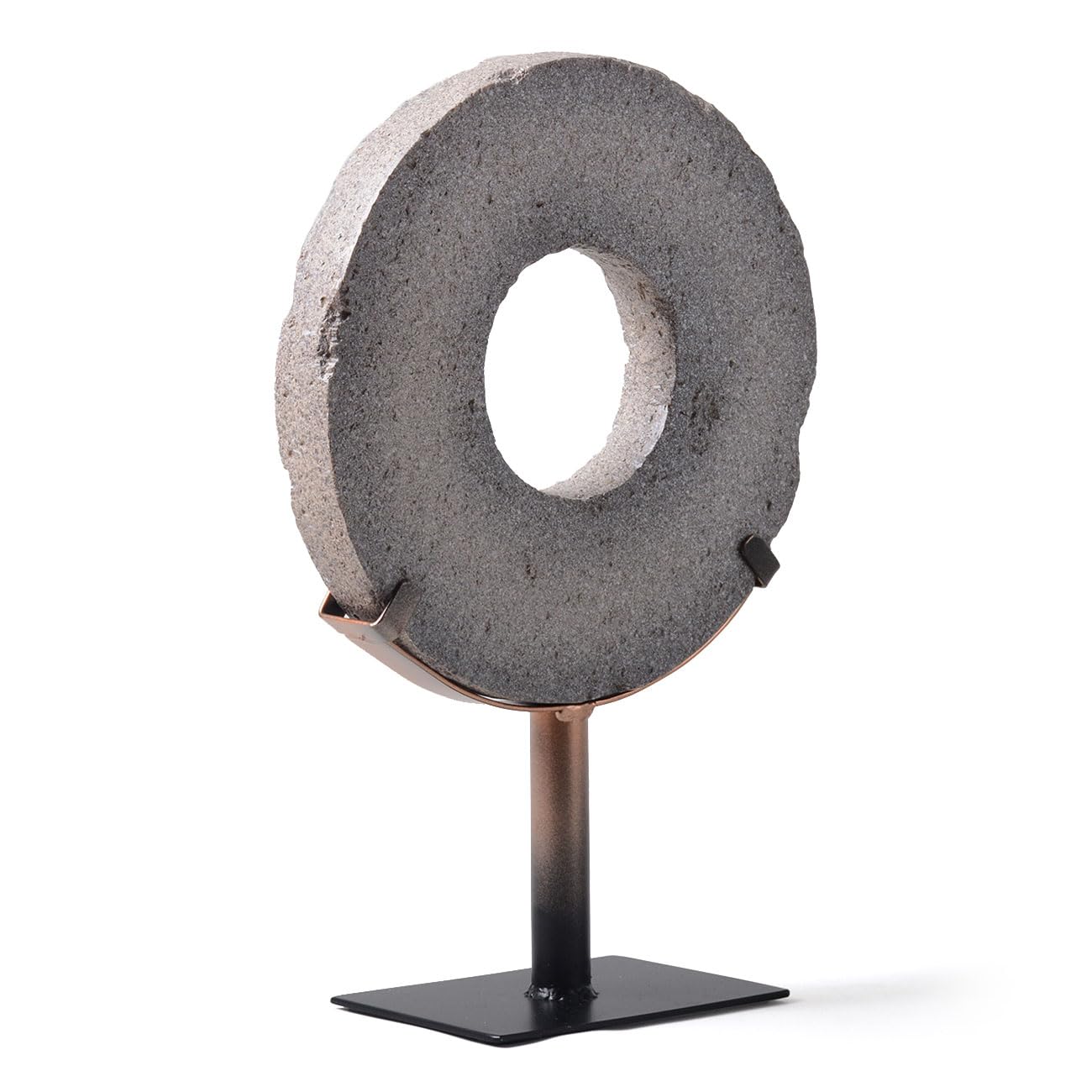 HAUCOZE Modern Sculpture Decor Abstract Statue Figurine Screen Art Table Centerpiece Gift for Living Room Office Polyresin 13.8 inch