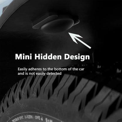GPS Tracker for Vehicles, MINI Car Tracker Device Hidden for Vehicle, No Monthly Fee, Real-Time Tracker Device for Vehicles Work with Find My (iOS Only), Magnetic Waterproof Car GPS Tracker, 1PCS