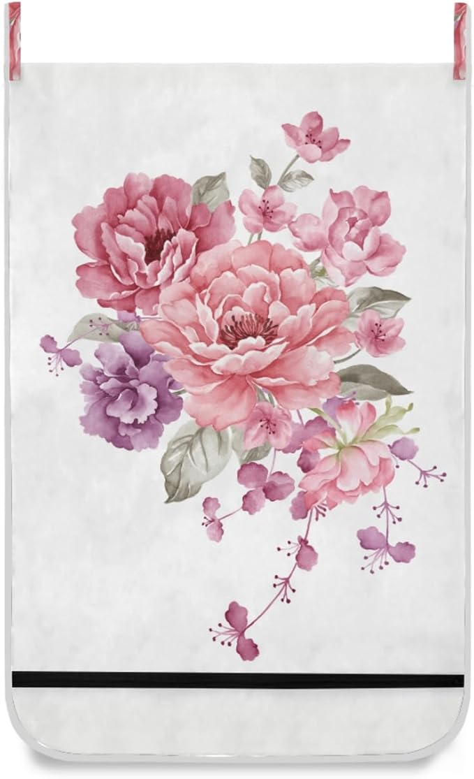 Hanging Laundry Hamper Floral