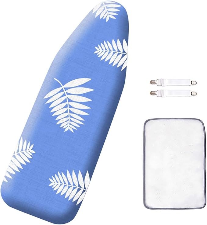 SheeChung 14x42 Inch Over-The-Door Ironing Board Replacement Pad/Cover