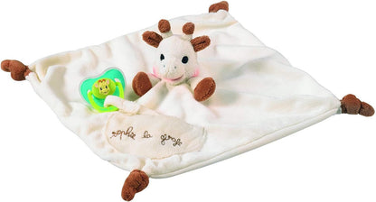 Sophie la girafe Baby Comforter - Soft Plush Toy with Soother Holder