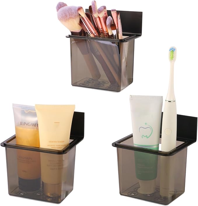 SOUNXUN® Toothbrush Holder Bathroom Toothbrush Holder Set Countertop Bathroom