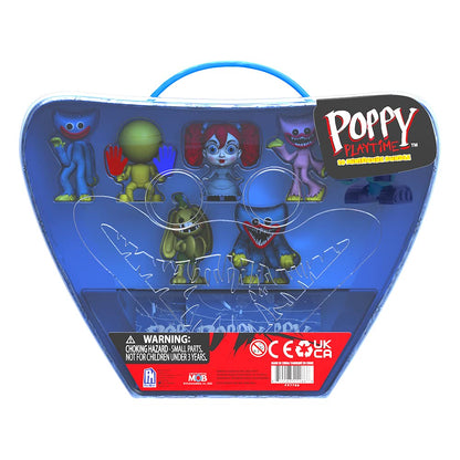 Poppy Playtime - Minifigure Collector Case Set Featuring Huggy Wuggy 10 Figures with Exclusives, Series 1
