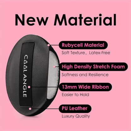 5Pcs Makeup Sponge For Foundation Concealer And Powder, Latex Free Blender Sponge For Natural And Easy Makeup Soft Long-lasting And Beginner-friendly, Green, Medium