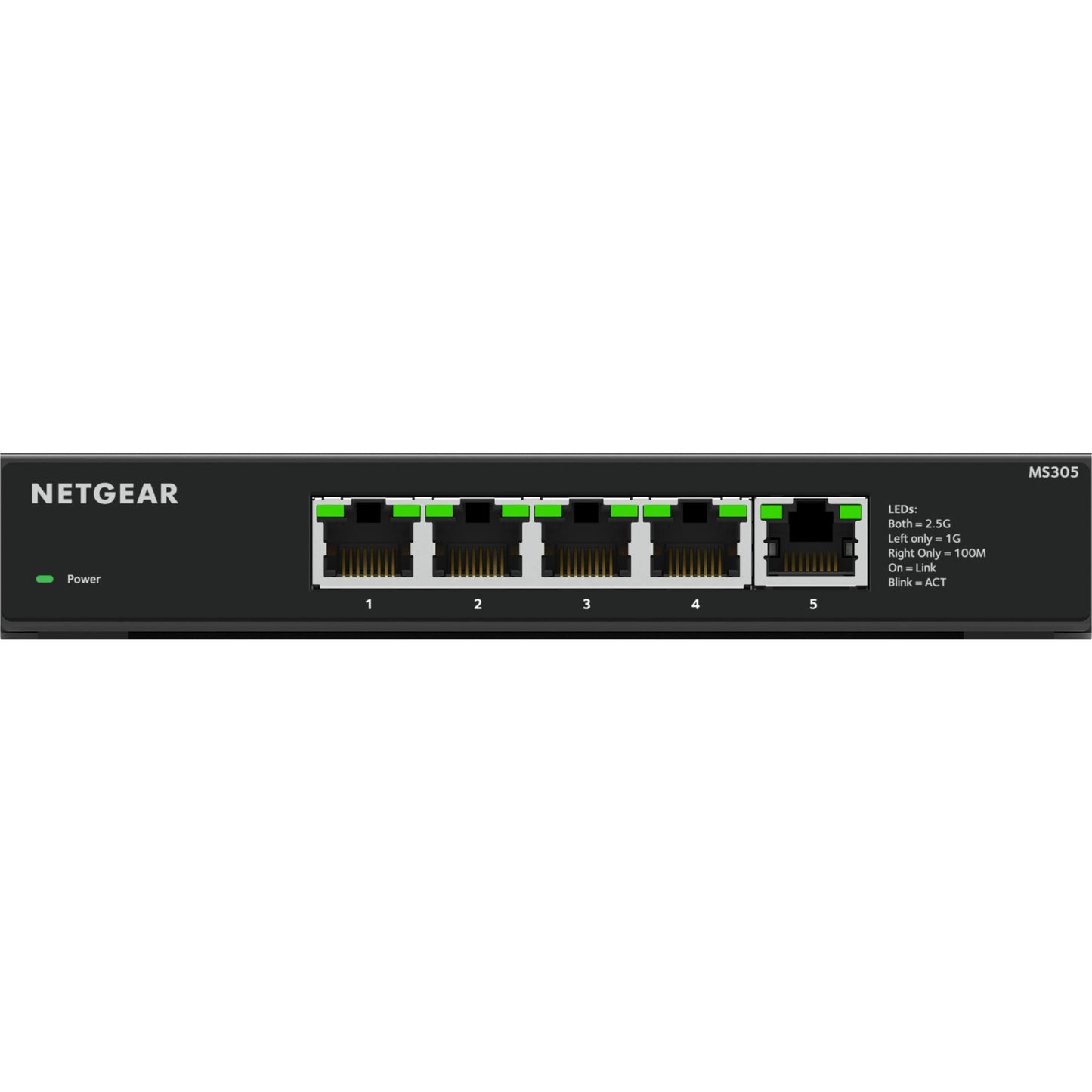 NETGEAR 5-Port Gigabit Ethernet Easy Smart Managed Essentials Switch - Desktop or Wall Mount, Home Network Hub, Office Ethernet Splitter