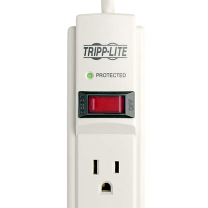 Eaton Tripp Lite series 6 Outlet Surge Protector Power Strip, 6ft Extension Cord, 900 Joules, 15A Circuit Breaker, UL Certified, Black (TLP606B)