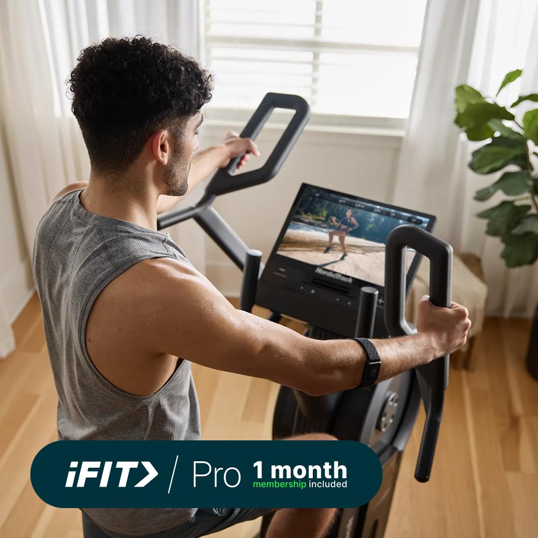 Step Climber XL with 16" HD Touchscreen, 22 Digital Resistance Levels + iFIT Pro Monthly Membership - 1 Month Included