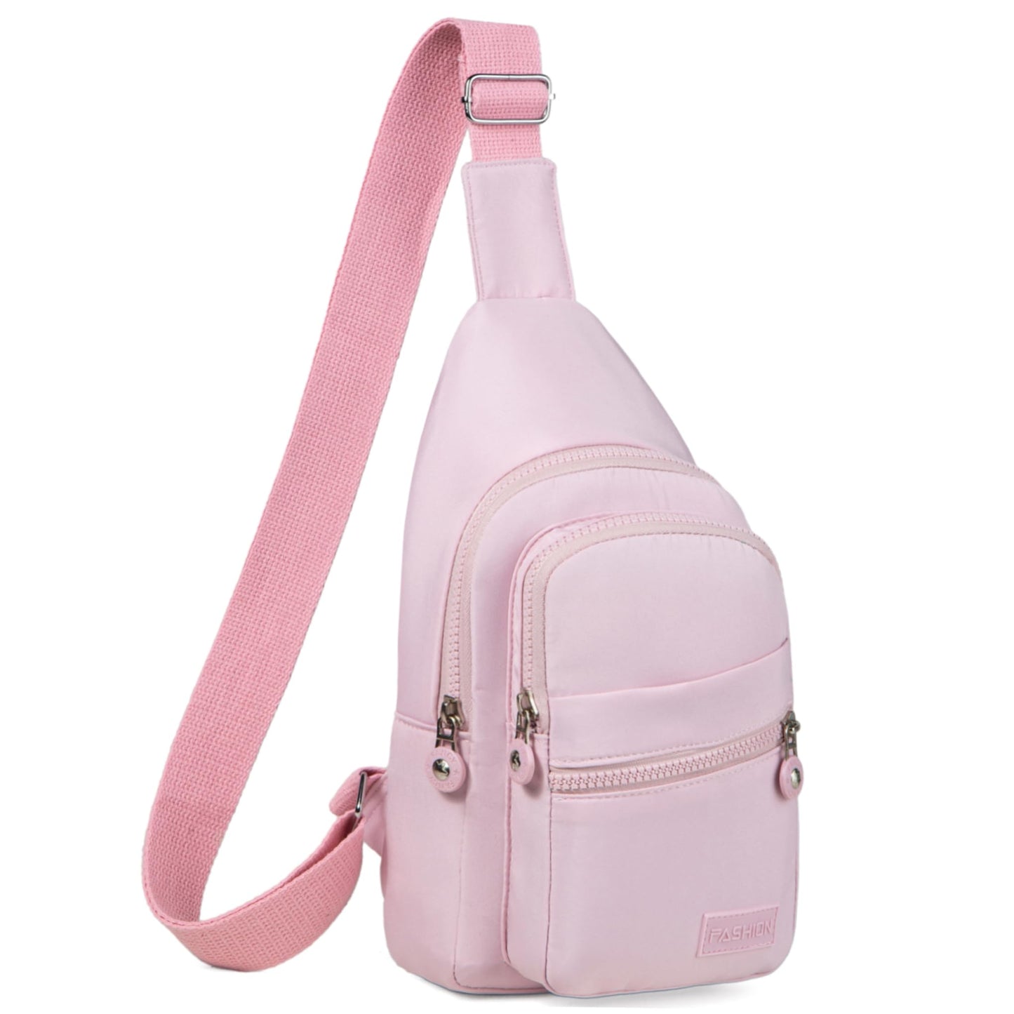 Small Sling Backpack Crossbody Sling Bag for Women, Chest Bag Daypack Fanny Pack Cross Body Bag for Outdoors Hiking Traveling - Black
