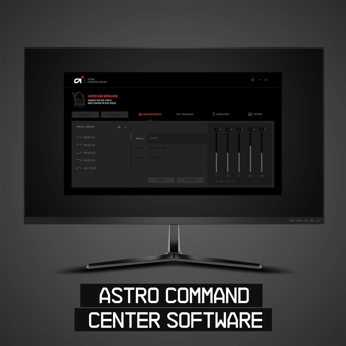 ASTRO Gaming A50 Wireless Headset + Base Station Gen 4 - Compatible With PS5, PS4, PC, Mac - Black/Silver