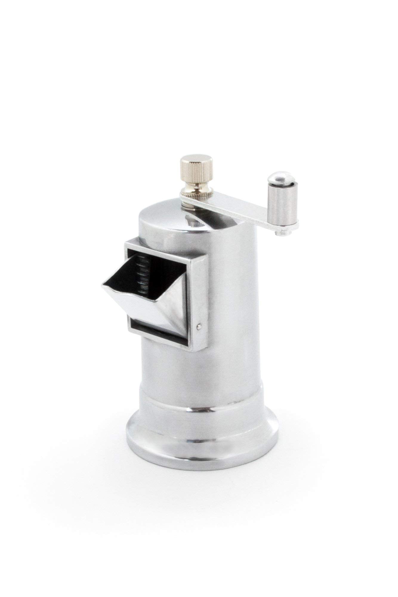 Fox Run Salt and Pepper Mill, Manual Spice Grinder With Hand Crank, 2.25" x 4.25"