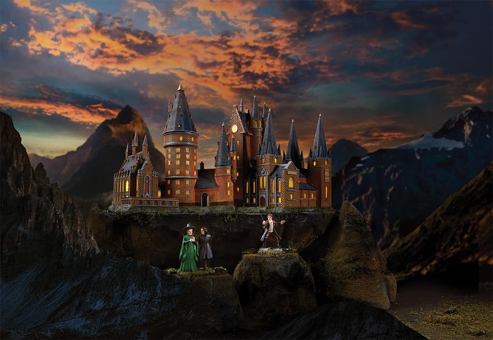 Department56 Harry Potter Village Hogwarts Hall and Tower Lit Building, 13.07", Multicolor