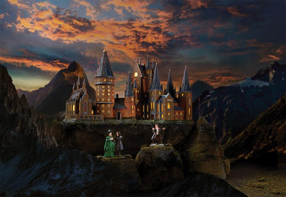 Department56 Harry Potter Village Hogwarts Hall and Tower Lit Building, 13.07", Multicolor