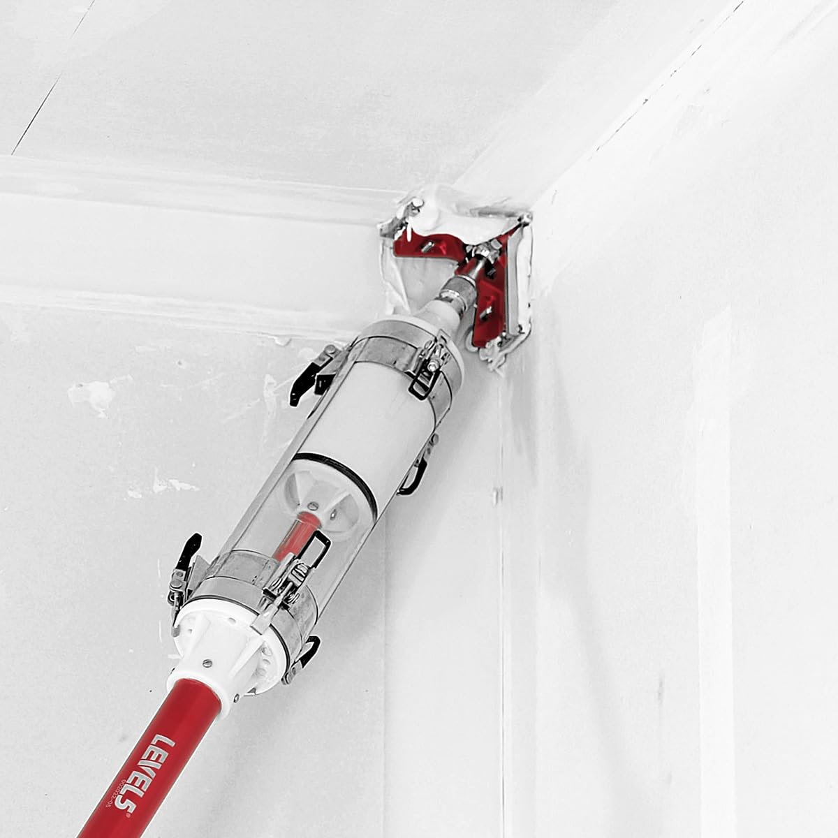 LEVEL5 3.5 Inch Corner Finisher/Angle Head | Professionally Finish Corner Joints | For Drywall Sheetrock Gyprock and Wallboard | High-Grade Steel and Aluminum Parts | 4-734