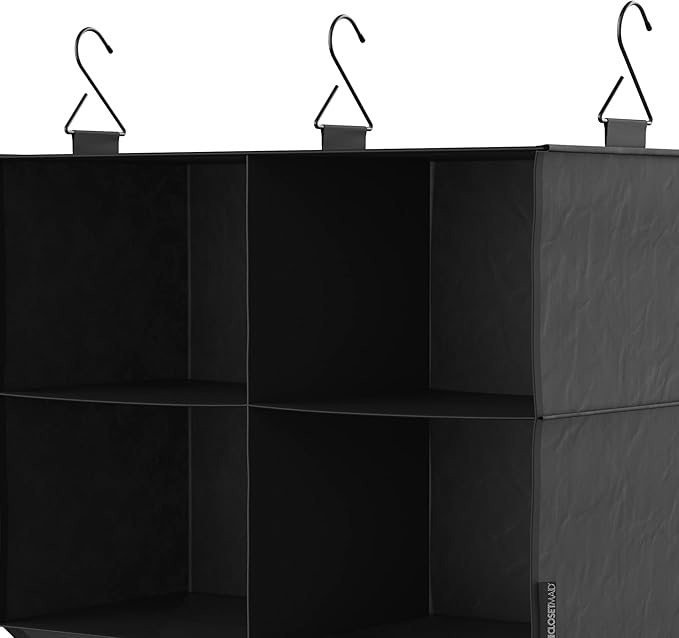 ClosetMaid 4-Shelf Fabric Hanging Closet Organizer