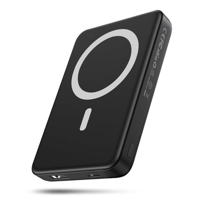 for Magsafe Battery Pack, 10000mAh Magnetic Portable Charger with USB-C 20W Fast Charging, Slim & Lightweight Wireless Power Bank for iPhone Air/17/16/15/14/13 Series, for Travel Cruise Essentials