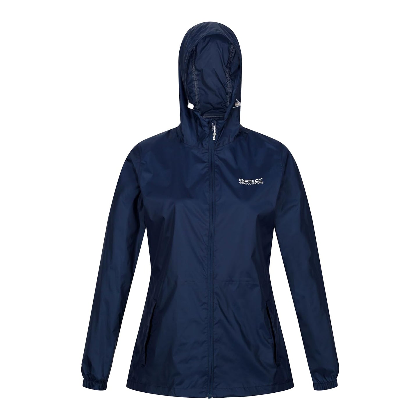 Regatta Womens Pack-It III Waterproof Packaway Jacket - Navy - 14