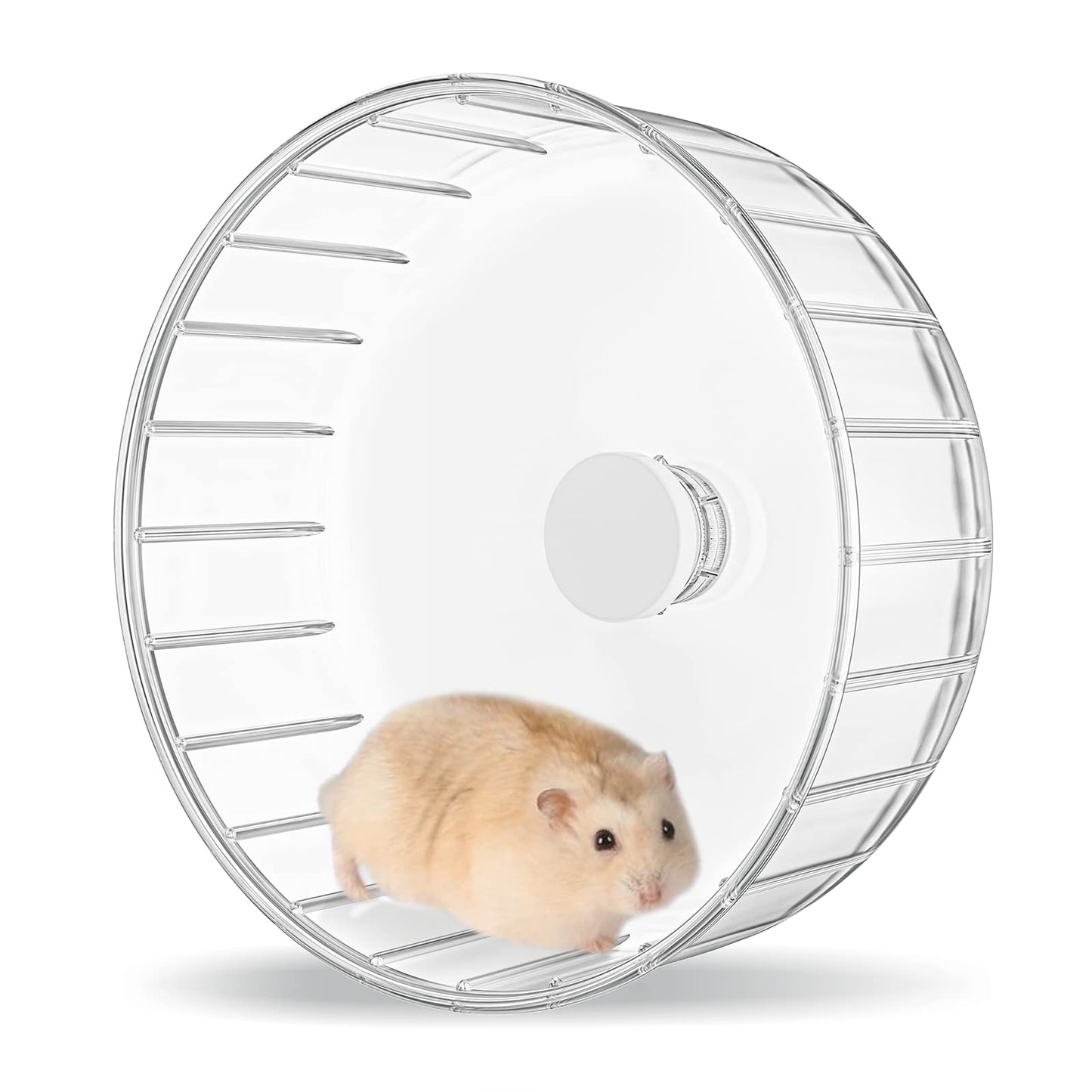 BUCATSTATE Hamster Wheel Silent, 18cm Quiet Spinner for Gerbil Dwarf Syrian Hamster Rat Mice