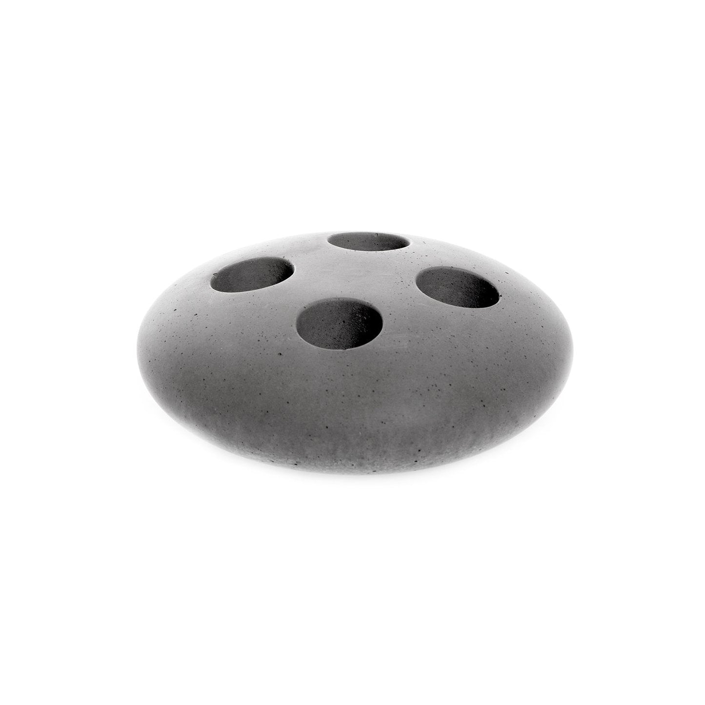 Iris Hantverk 2054-00 Soft Concrete Toothbrush Stand, Dark Gray
