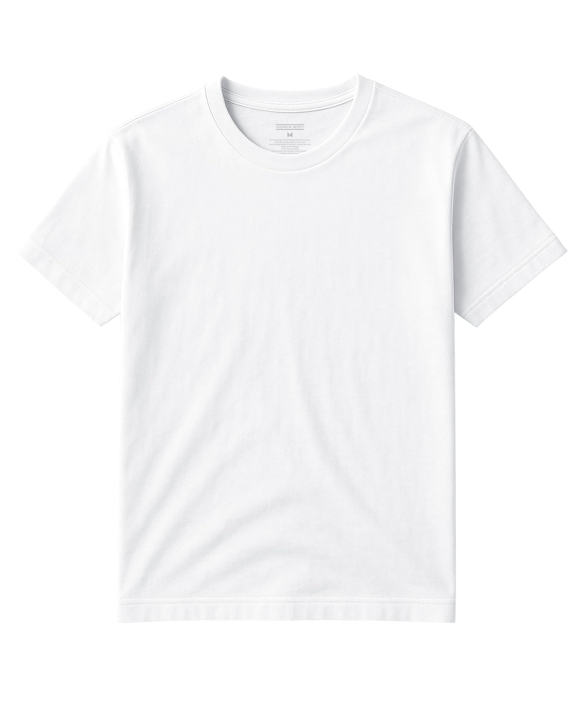 Classic Men's Short Sleeve Cotton Undershirts | Crew Neck T Shirt - Multi & Bulk Wholesale Packs