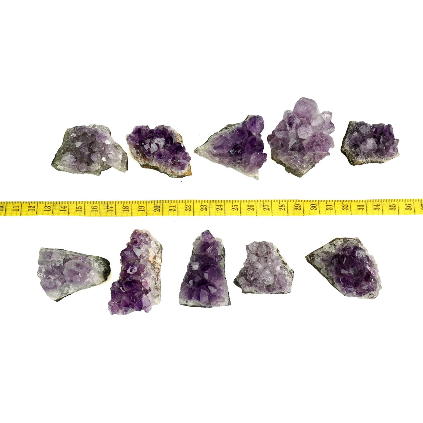 Sisamn Raw Amethyst Geode Cluster 1 Pc Natural Amethyst Crystal Rock Irregular Real Healing Crystal for Home Decor Specimen