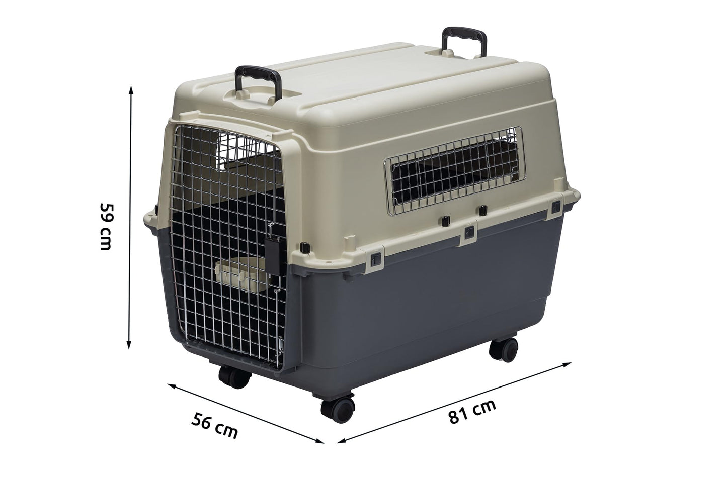 Karlie Transport Box - In Accordance with IATA Requirements for Transportation of Live Animals