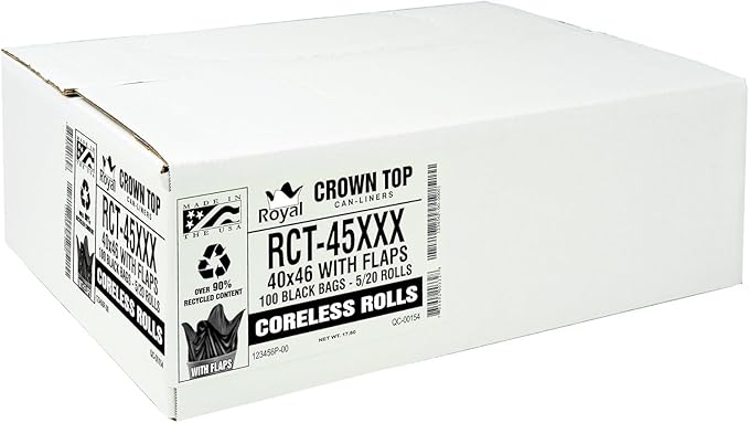 Heavy Duty 45 Gallon Trash Bags