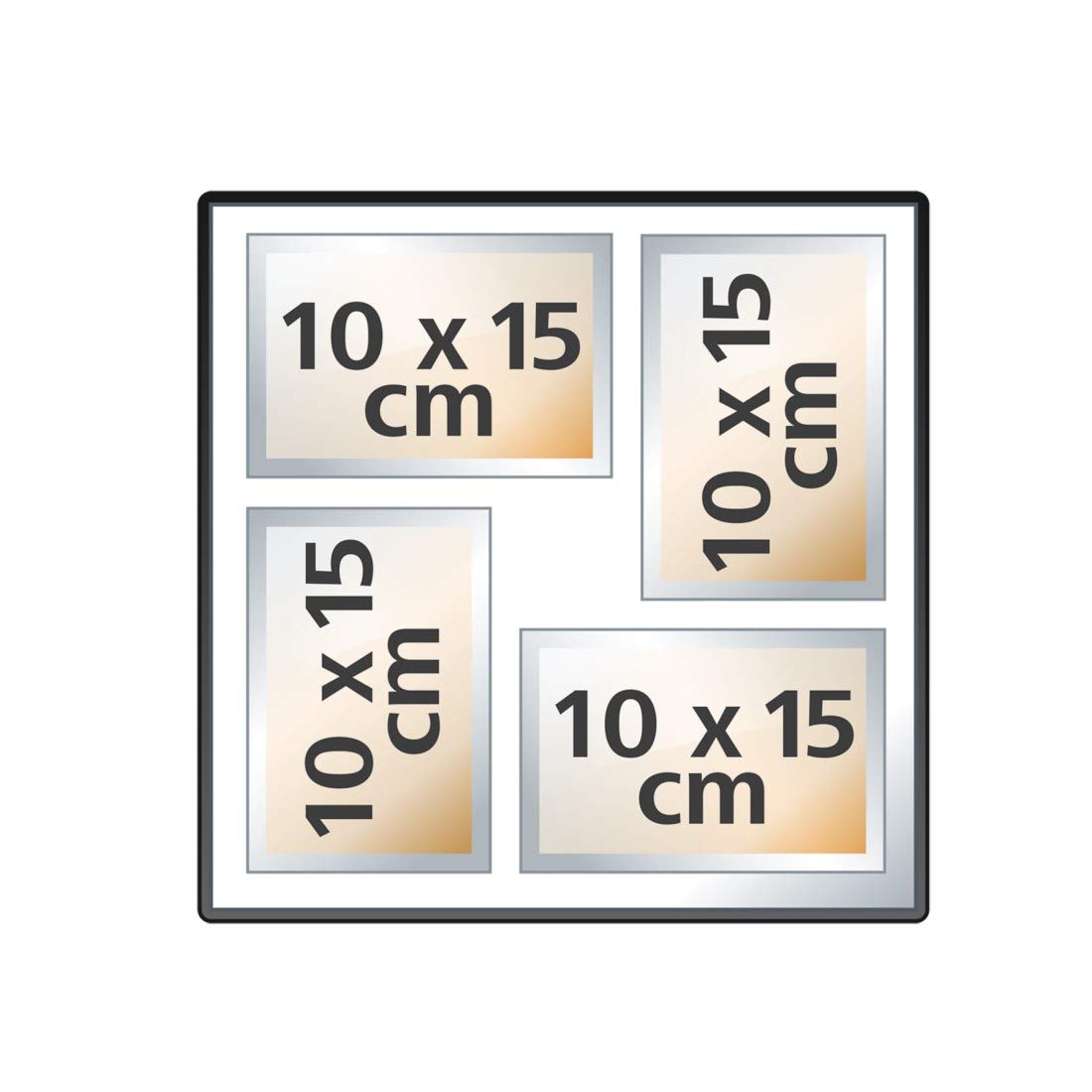 Hama Jumbo Fine Art Photo Album, 30 x 30 cm, 80 Pages, Sand