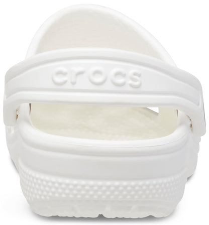 Crocs Unisex Kids Classic Clog T Clog, White, 8 UK Child