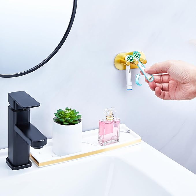 Electric Toothbrush Head Holder, Toothbrush Holders Wall Mounted, Adhesive