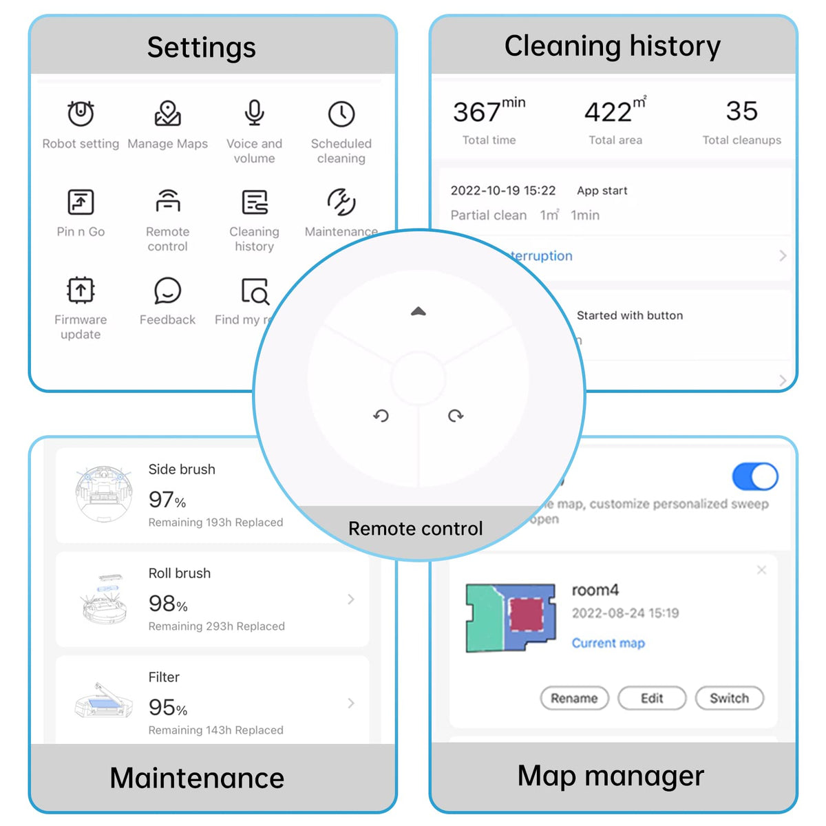 OKP Robot Vacuum L3, 4000Pa Suction, 200min Runtime, 90-Day Self-Emptying Dock, Lidar Navigation, Silent 52dB, WiFi/App/Alexa Control, Smart Home Mapping Robotic Vacuum for Pet Hair, Carpet, Floors