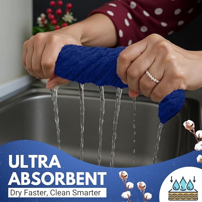 Infinitee Xclusives 100% Cotton Kitchen Towels