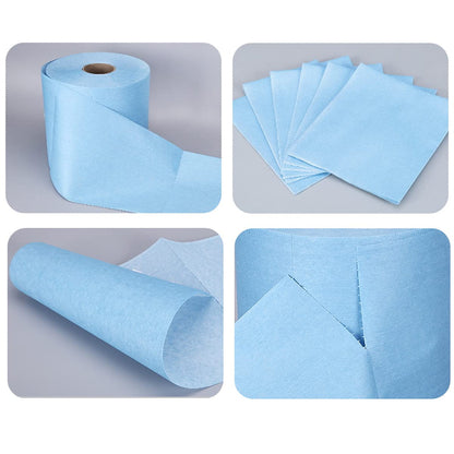 12 Pack Jumbo Workshop Hand Towels Rolls Centrefeed Blue Rolls Blue Recycled Paper Tissue Paper Roll 2 Ply Embossed Tissue Wipe Away Commercial & Kitchen Use