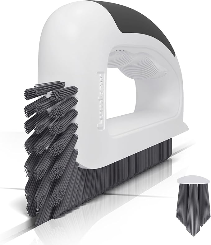Grout Cleaning Brush, V Shape Stiff Grout Cleaner Brush