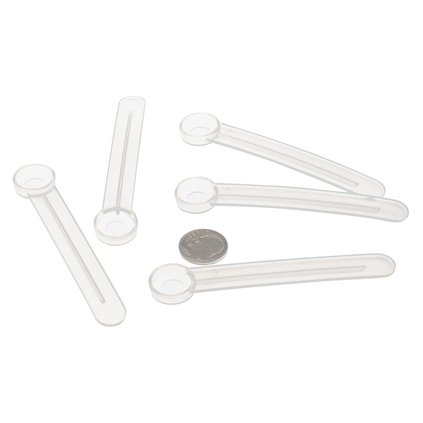 1/8 teaspoon measuring spoon (plastic) | HeroScoops (1000, Clear)