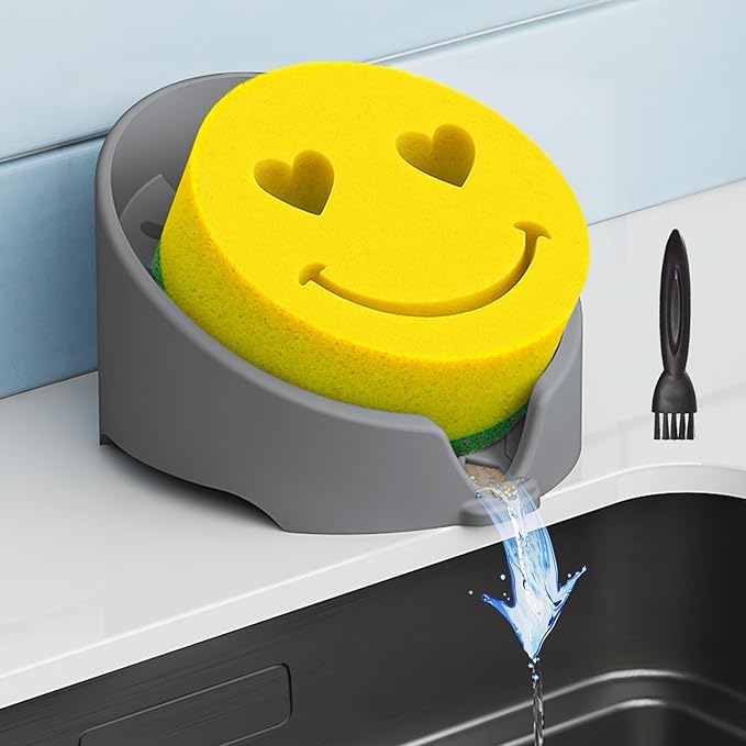 NiHome Silicone Sponge Holder Compatible