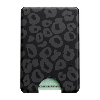 Casely MagWallet | Starfish Wishes | Coral Pink Shimmer | Slim Wallet Card Holder | Compatible with MagSafe | Soft-Touch Hard Silicone | Holds Up to 3 Cards