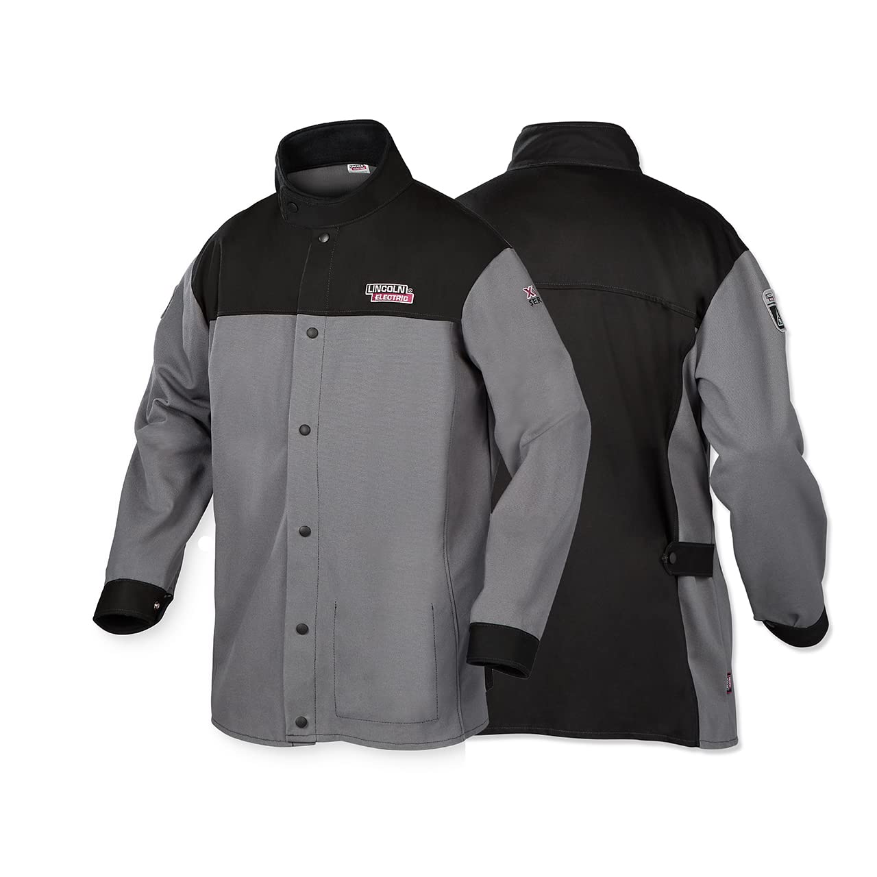 Lincoln Electric XVI Series Industrial Welding Jacket - 2XL, Black