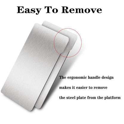 KOYOFEI 2PCS Resin 3D Printer Flex Build Plate for Elegoo Mars 4, Mars 5, Spring Steel Flexible Plate and Magnetic Base Platform for Mars 4, Mars 4 Ultra, Mars 5/Ultra