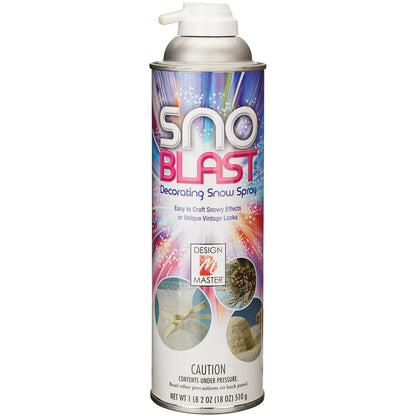 Design Master 840 Snow Blast Spray, White, 32.48" Height