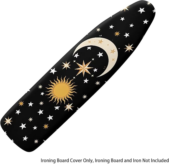 Moon Ironing Board Cover and Pad Stretch 15 x 54 Thick Padding