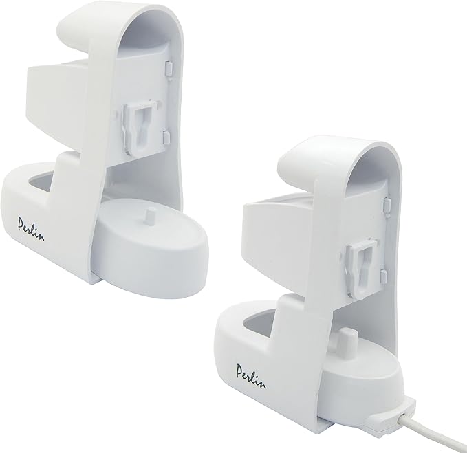 Perlin Electric Toothbrush Holder Wall Mounted No Drilling Self Adhesive