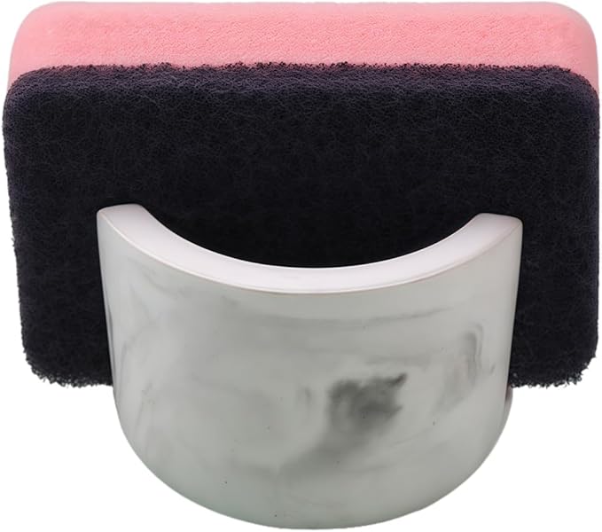 Sponge Holder Kitchen Diatomite Drying Rack Absorbent Sink Sponge Organizer