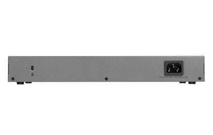 NETGEAR 8-Port Gigabit Ethernet Smart Switch (GS108T) - Managed, with 1 x PD Port, Optional Insight Cloud Management, Desktop or Wall Mount, Silent Operation, and Limited Lifetime Protection
