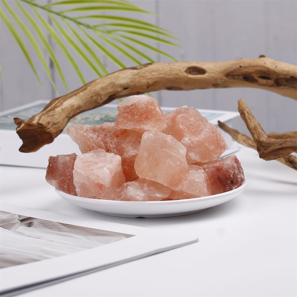 BEINUANCRYSTAL Natural Himalayan Saltwater Mine Crystals Home Decorations for Home 300g