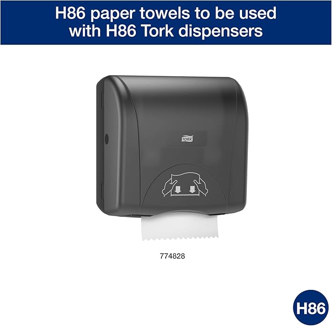 Tork Hand Towel Roll, Natural White,