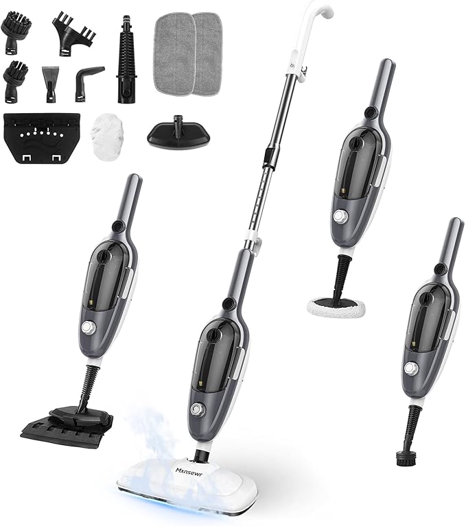 Steam Mop - All-in-one Powerful Handheld Steam Cleaner Detachable Floor Steamer