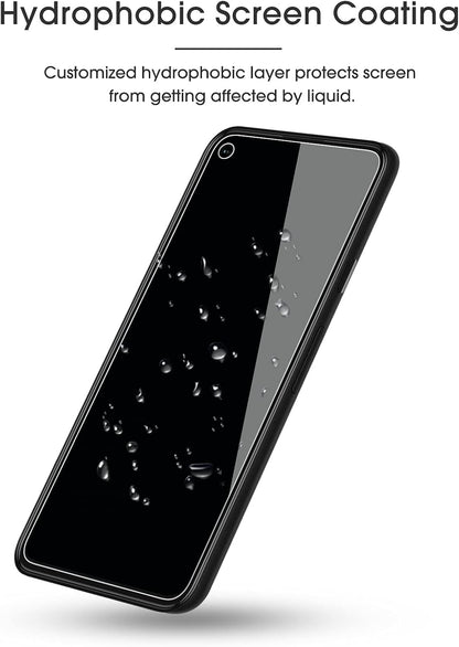 OMOTON 3+2 Pack for Google Pixel 9 Pro XL Screen Protector 6.8 Inch, 3 Tempered Glass Film & 2 Camera Lens Protector, Bubble-free, HD Clear, Not for 9 Pro/ 9