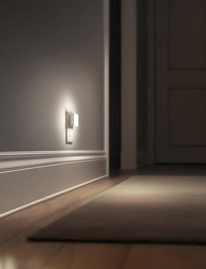 L LOHAS LED Night Lights Plug into Wall, [6-Pack] Plug in Night Light, Dusk-to-Dawn Sensor, 3000K Soft White 0.3W Bright Nightlight Auto-On/Off for Adults Kids Room Bedroom Bathroom Hallway Kitchen