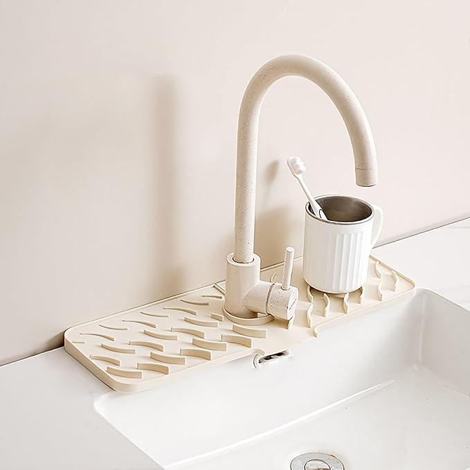Silicone Faucet Splash-Proof pad, Universal Faucet Cover, Suitable