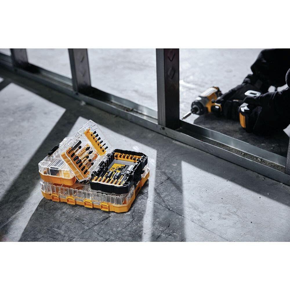 DEWALT DWA2NGFT40IR Impact Ready Flextorq 40-Piece Steel Screwdriver Bit Set